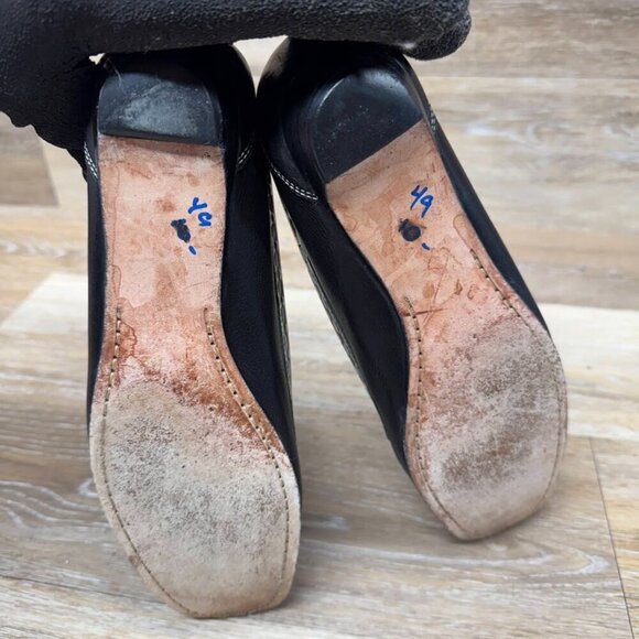 Cole Haan Black Leather Loafers Women's Size 9 - Picture 4 of 7